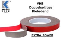3 Rollen VHB Doppelseitiges Montageband FoamTape Grau...